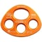 Kong Usa Rigging Plate, 3 Beveled Holes, Orange 864O16400KK - alternate 1